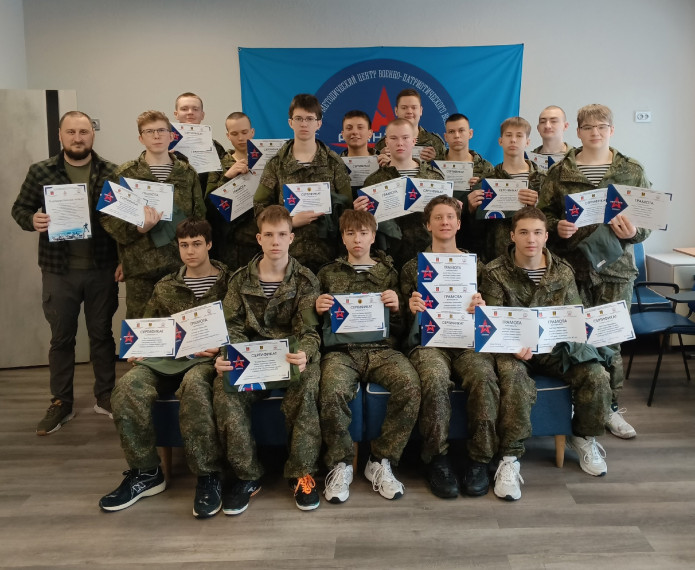 Завершились учебные сборы (54 смена) для юношей Печенгского муниципального округа!.