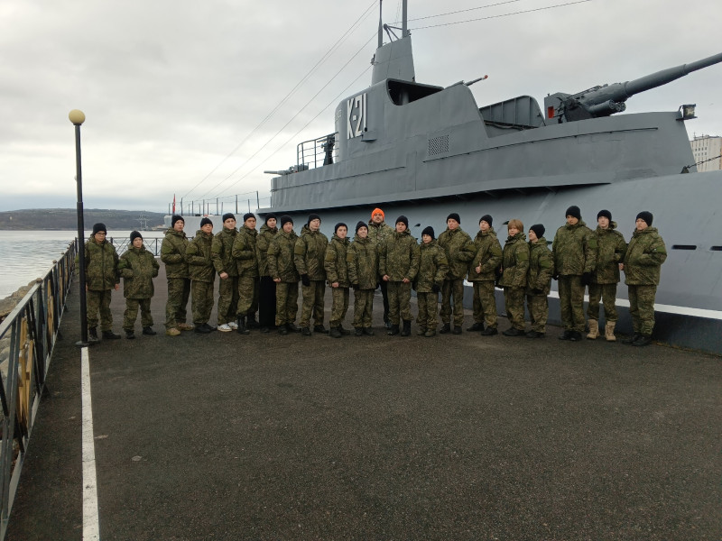 20 октября 2025 года началась 61-я военно-патриотическая смена для юношей из Ковдорского муниципального округа.